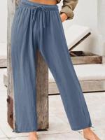 Casual Plain Loose Pants