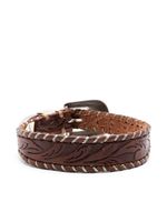 Ralph Lauren RRL bracelet en cuir à boucle - Marron