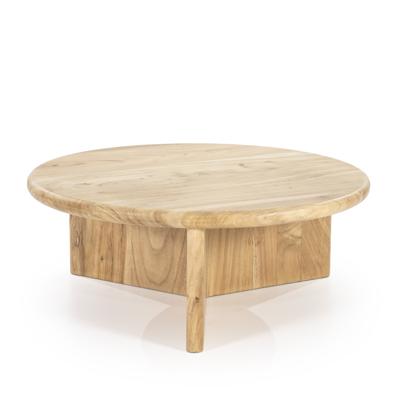 By-Boo Salontafel 'Leoti' Acaciahout, 80cm, kleur Naturel