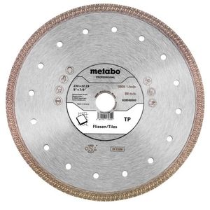 Metabo Accessoires Diamant slijpschijf | Ø 230x22,23mm | "TP" | Fliesen "professional" - 628580000