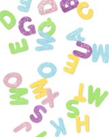 HEMA Foamstickers Alfabet Glitter - 258 Stuks HEMA Foamstickers Alfabet Glitter - 258 Stuks