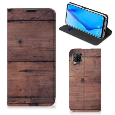 Huawei P40 Lite Book | Wallet Case | Old Wood