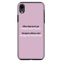 gij zijt ook iemand: iPhone XR Tough Case