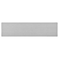 VidaXL Tapijtloper 50x200 cm lichtgrijs