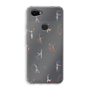 Dancing #3: Google Pixel 3a Transparant Hoesje