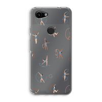 Dancing #3: Google Pixel 3a Transparant Hoesje