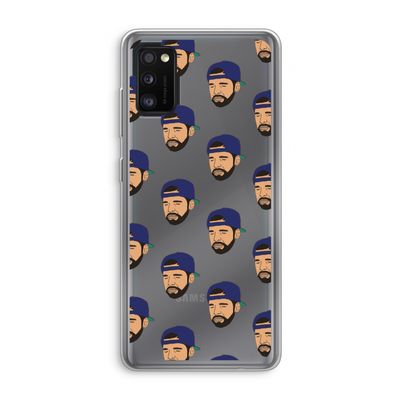 Drake Away: Samsung Galaxy A41 Transparant Hoesje
