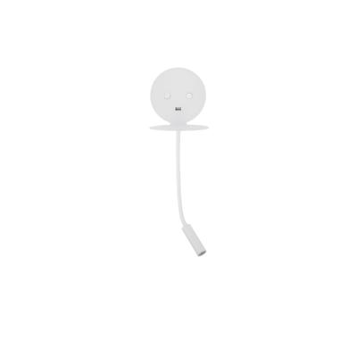 Lyora BedlampjeEclip wit met usb - 9173281