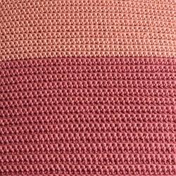 Yarn and Colors Two Tones Comfy Cushion Haakpakket S 047 Old Pink / Antique Pink