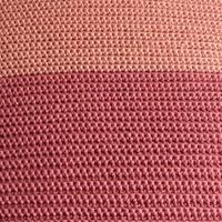 Yarn and Colors Two Tones Comfy Cushion Haakpakket S 047 Old Pink / Antique Pink