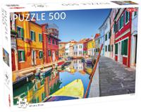 Tactic Puzzel Around the World: Burano Venice puzzel 500 stukjes