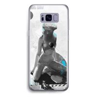 I will not feel a thing: Samsung Galaxy S8 Plus Transparant Hoesje