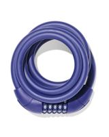 HEMA Spiraalslot 180cm Ø12mm Blauw