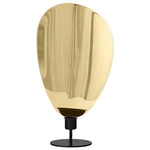 Audo Copenhagen Flambeau kandelaar medium Black|Polished Brass