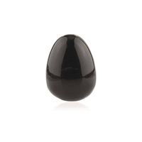 Edelstenen Ei Obsidiaan Zwart (Model A)