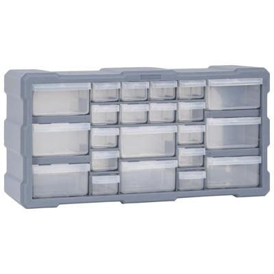 VidaXL Organiser met 22 lades 49x16x25,5 cm