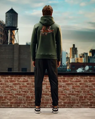 Malelions Splash Signature Hoodie Heren Donkergroen - Maat M - Kleur: Donkergroen | Soccerfanshop