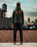 Malelions Splash Signature Hoodie Heren Donkergroen - Maat XXL - Kleur: Donkergroen | Soccerfanshop