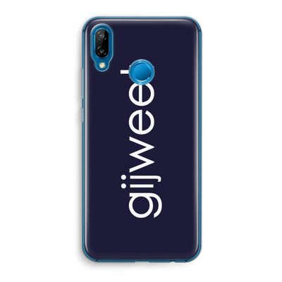 Gijweet: Huawei P20 Lite Transparant Hoesje