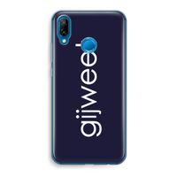 Gijweet: Huawei P20 Lite Transparant Hoesje
