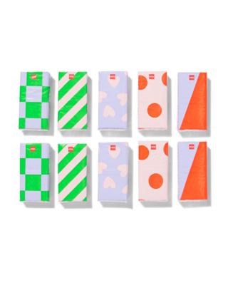 HEMA Zakdoekjes Met Aloë Vera 4-laags - 10x10 Stuks