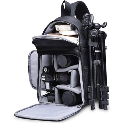 CADeN D15 Messenger Single Shoulder Multifunction Open Cover Photography Backpack Outdoor Leisure SLR Camera Backpack