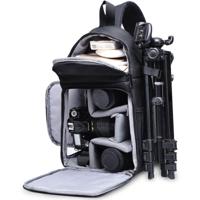 CADeN D15 Messenger Single Shoulder Multifunction Open Cover Photography Backpack Outdoor Leisure SLR Camera Backpack