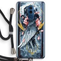 Golden Raven: Huawei Mate 10 Pro Transparant Hoesje met koord