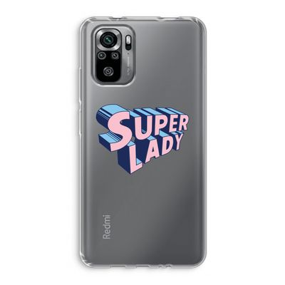Superlady: Xiaomi Redmi Note 10S Transparant Hoesje