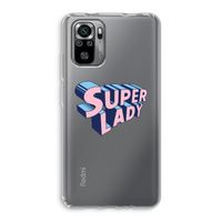 Superlady: Xiaomi Redmi Note 10S Transparant Hoesje