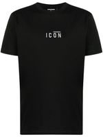 DSQUARED2 t-shirt à imprimé Icon - Noir