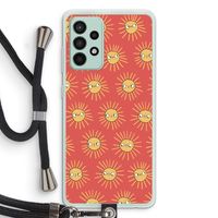 Zon: Samsung Galaxy A52s 5G Transparant Hoesje met koord