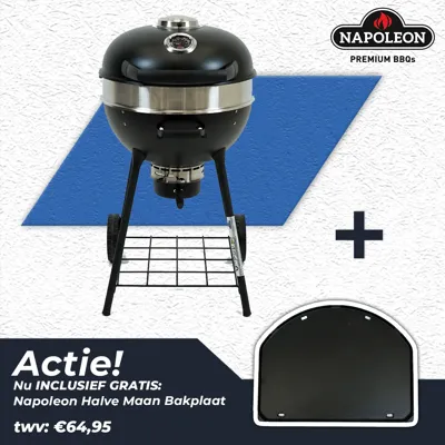 NAPOLEON PRO KETTLE 22IN MATTE BLACK