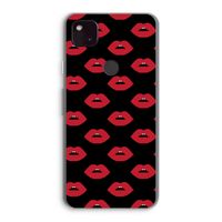 Lips: Google Pixel 4a 5G Transparant Hoesje