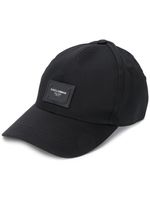 Dolce & Gabbana casquette à patch logo - Noir - thumbnail