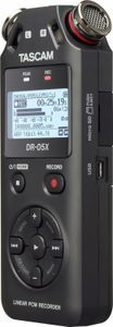 Tascam DR-05X dictaphone Flashkaart Zwart