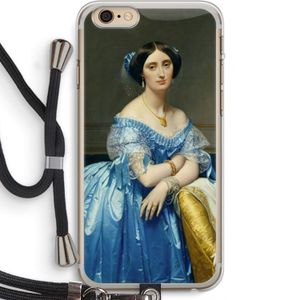 Eleonore: iPhone 6 PLUS / 6S PLUS Transparant Hoesje met koord