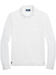 Polo Ralph Lauren polo à poche poitrine - Blanc