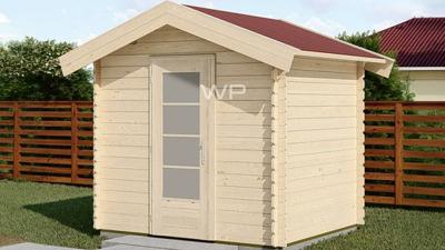 Woodpro Blokhut/Tuinhuis Rossum 250x200 cm- Zadeldak- Hout- Woodpro