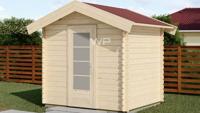 Woodpro Blokhut/Tuinhuis Rossum 250x200 cm- Zadeldak- Hout- Woodpro
