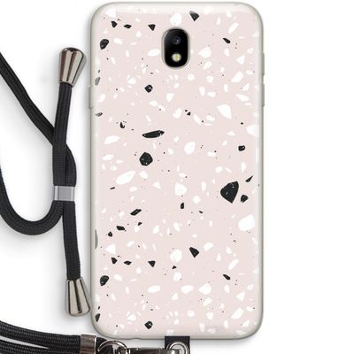 Terrazzo N°20: Samsung Galaxy J7 (2017) Transparant Hoesje met koord