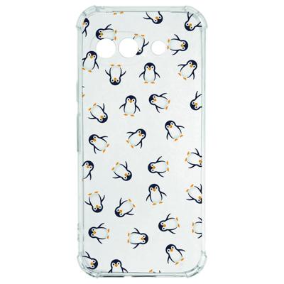 Google Pixel 9a Hoesje - Pinguïn TPU Antishock Google Pixel 9a Hoesje - Pinguïn TPU Antishock