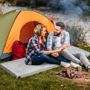 Traagschuim Campingmatras Oprolbare Waterdichte Slaapmat Lichtgewicht Draagbare Slaapmat voor Reizen Wandelen