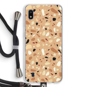 Terrazzo N°17: Samsung Galaxy A10 Transparant Hoesje met koord