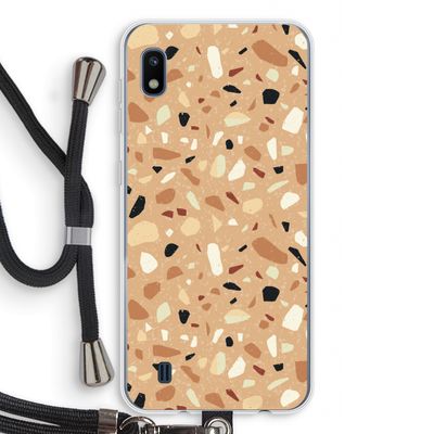 Terrazzo N°17: Samsung Galaxy A10 Transparant Hoesje met koord