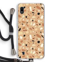 Terrazzo N°17: Samsung Galaxy A10 Transparant Hoesje met koord