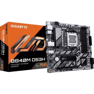 Gigabyte GA-B840M DS3H Moederbord Socket AMD AM5 Vormfactor Micro-ATX Moederbord chipset AMD® B840