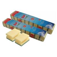 Benson Schuursponsjes - 20x stuks - met nagelbescherming - sterke reiniging