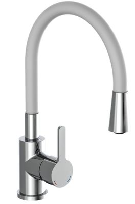 EISL FLEXO mengkraan keuken | chroom-lichtgrijs - NI186FLHG NI186FLHG