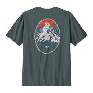 Patagonia Chouinard Crest Pocket Responsibili-Tee T-Shirt Heren Nouveau Green S